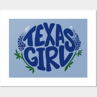 Texas Girl Posters and Art